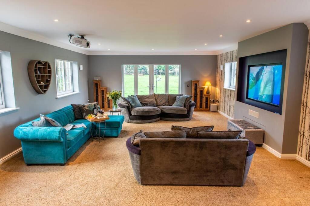 Langford Farmhouse - New Forest National Park Luxury 4Bd, Hot Tub, Cinema, 10 Acres Bartley Eksteriør billede