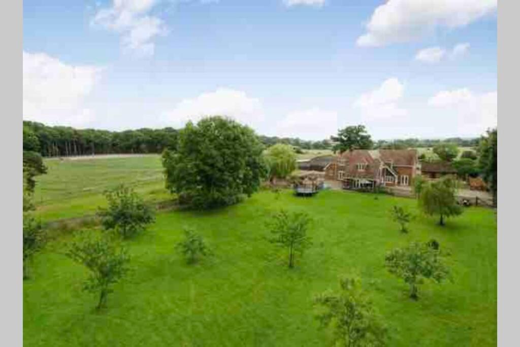 Langford Farmhouse - New Forest National Park Luxury 4Bd, Hot Tub, Cinema, 10 Acres Bartley Eksteriør billede