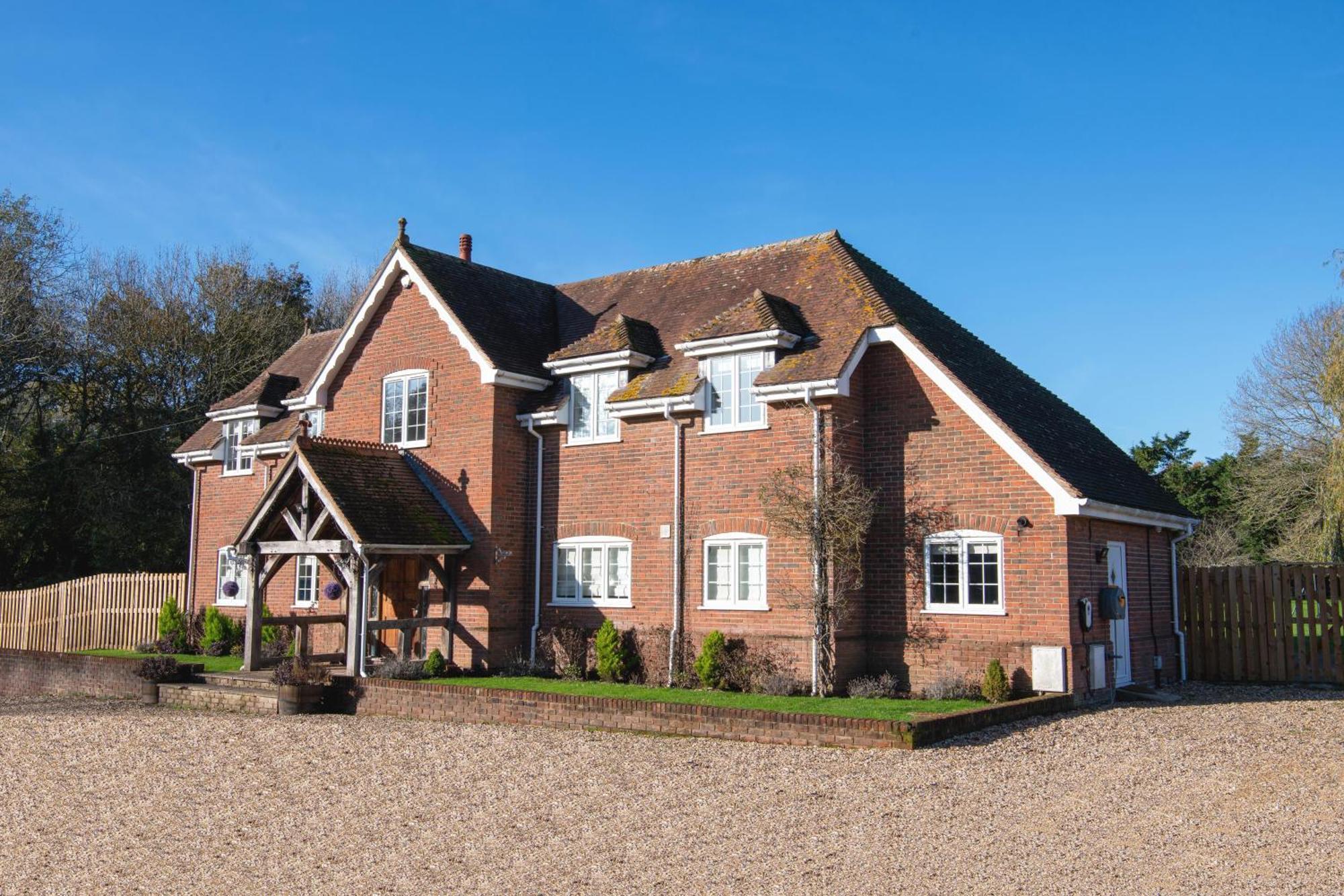 Langford Farmhouse - New Forest National Park Luxury 4Bd, Hot Tub, Cinema, 10 Acres Bartley Eksteriør billede