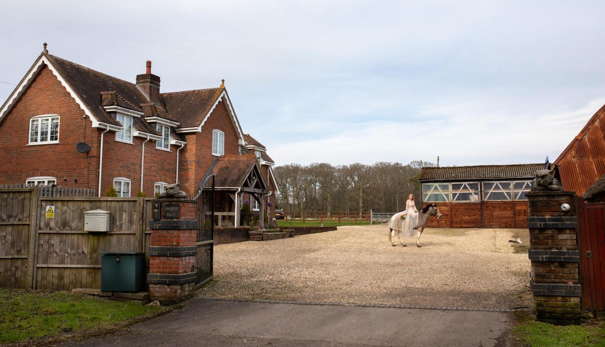 Langford Farmhouse - New Forest National Park Luxury 4Bd, Hot Tub, Cinema, 10 Acres Bartley Eksteriør billede